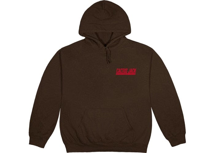 TRAVIS SCOTT CJ LOGO BROWN