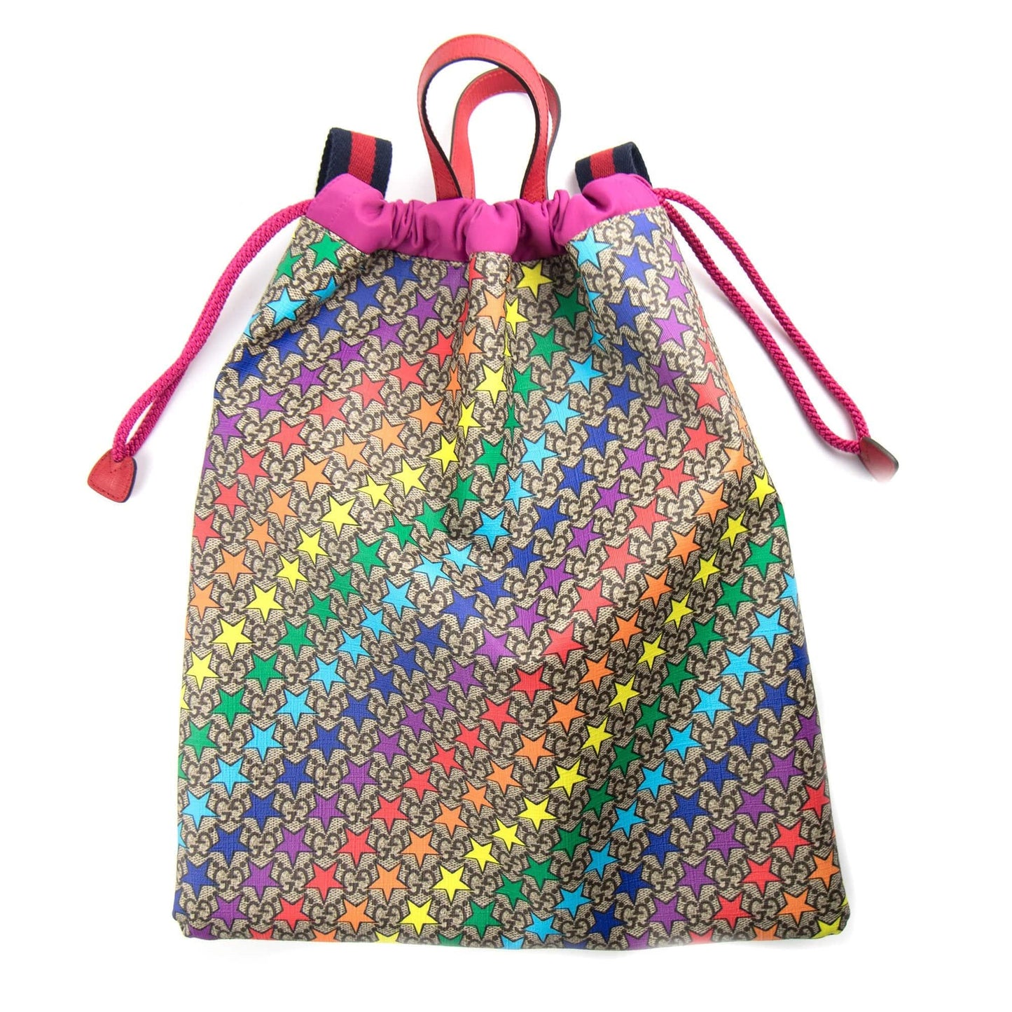 Gucci Junior GG Rainbow Star Backpack Multi