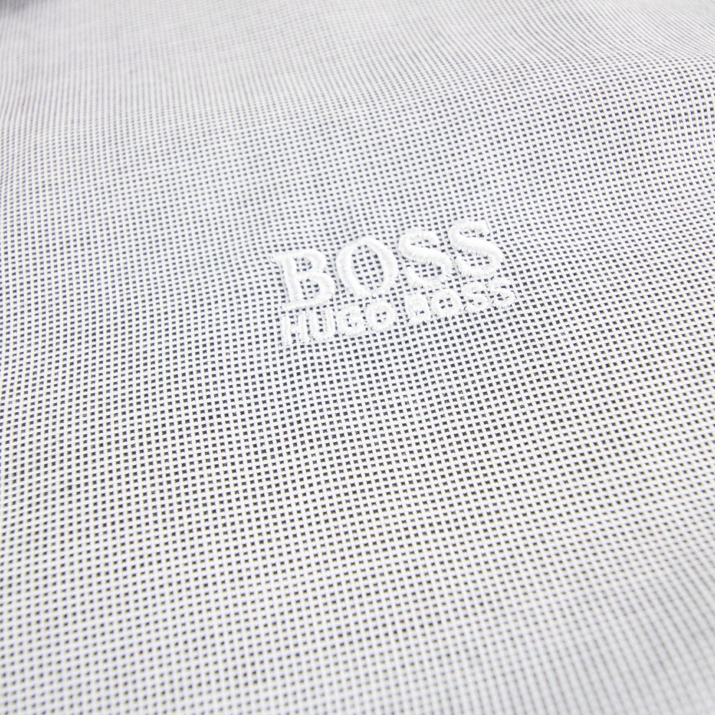 Hugo Boss C Buster Pin Dot L/s Shirt Light Grey 027