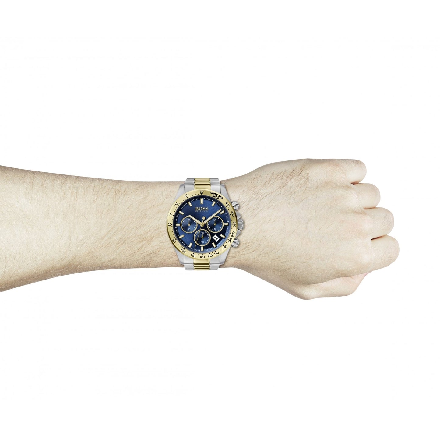 Hugo Boss Hero Two Tone Stainless Watch Stainless Steel