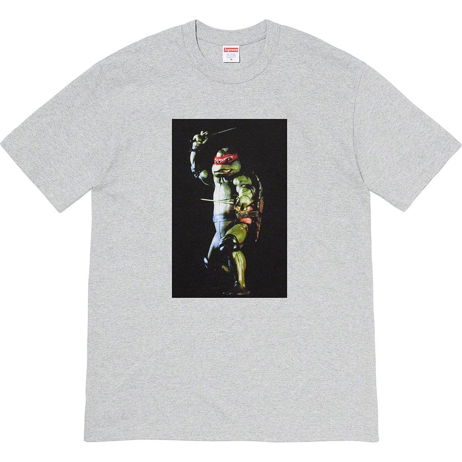 SUPREME RAPHAEL TEE SHIRT HEATHER GREY