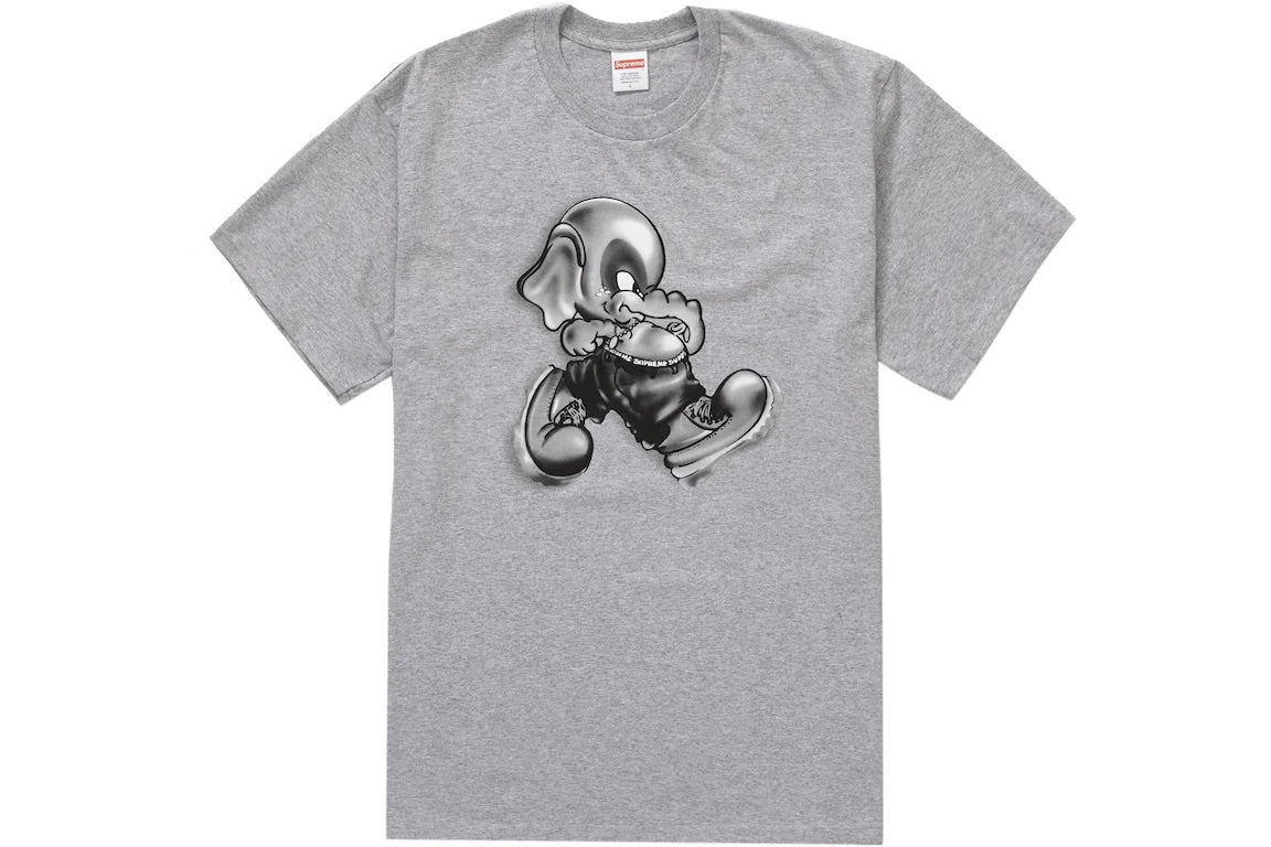SUPREME ELEPHANT TEE GREY