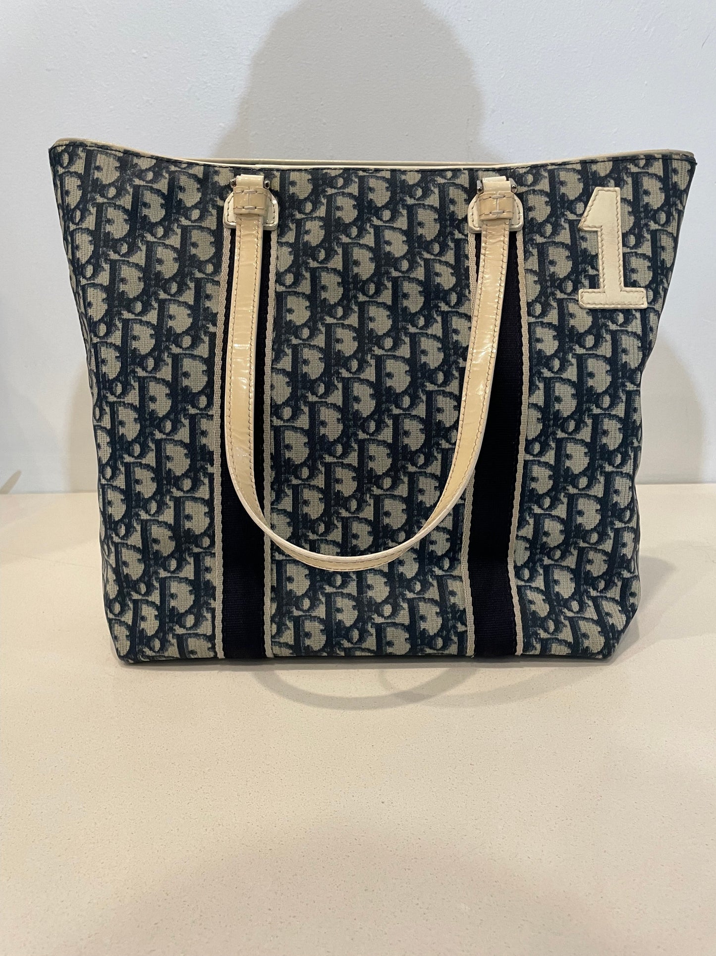 DIOR BLUE TOTE BAG