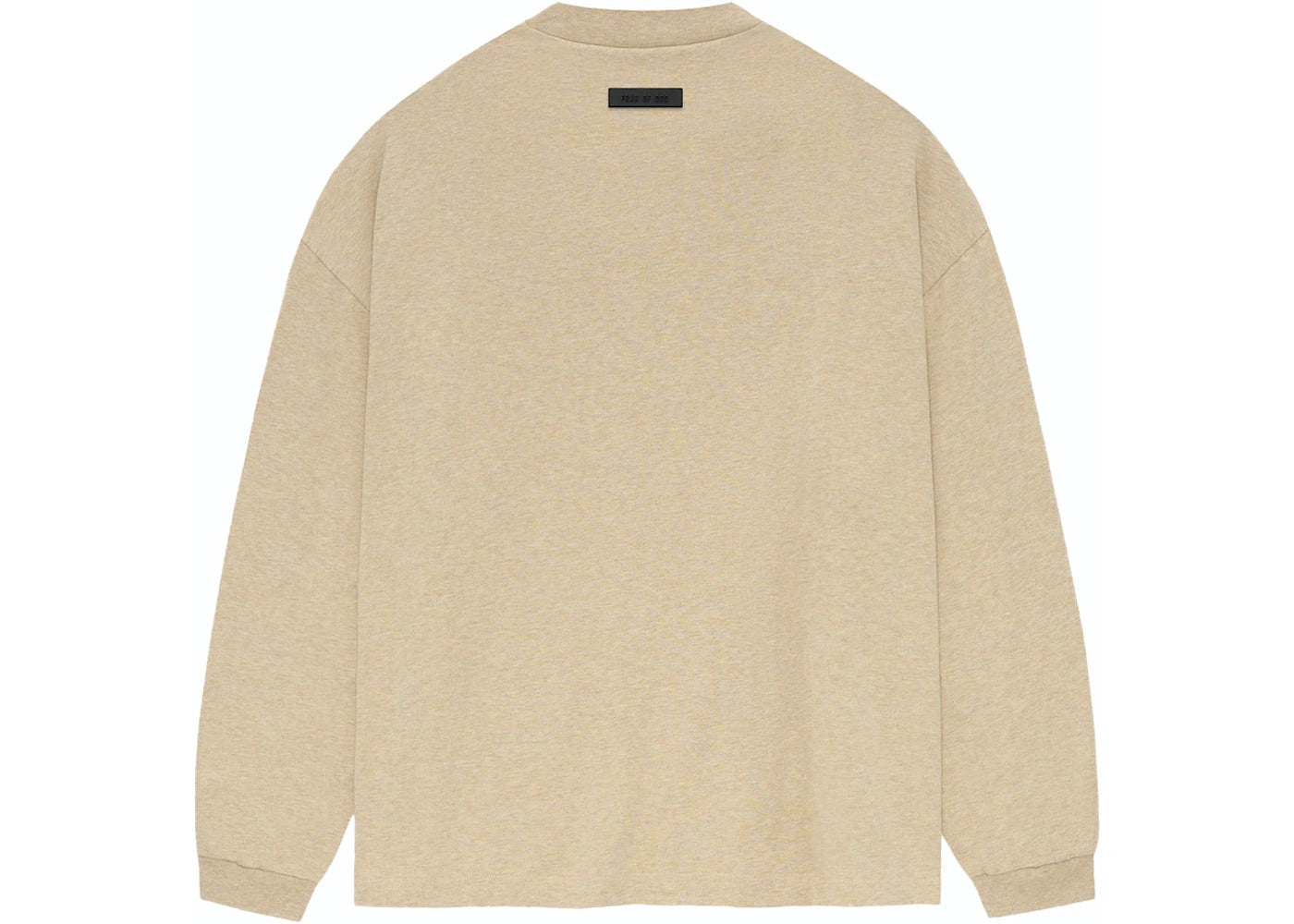 ESSENTIALS FOG LONG SLEEVE GOLD HEATHER