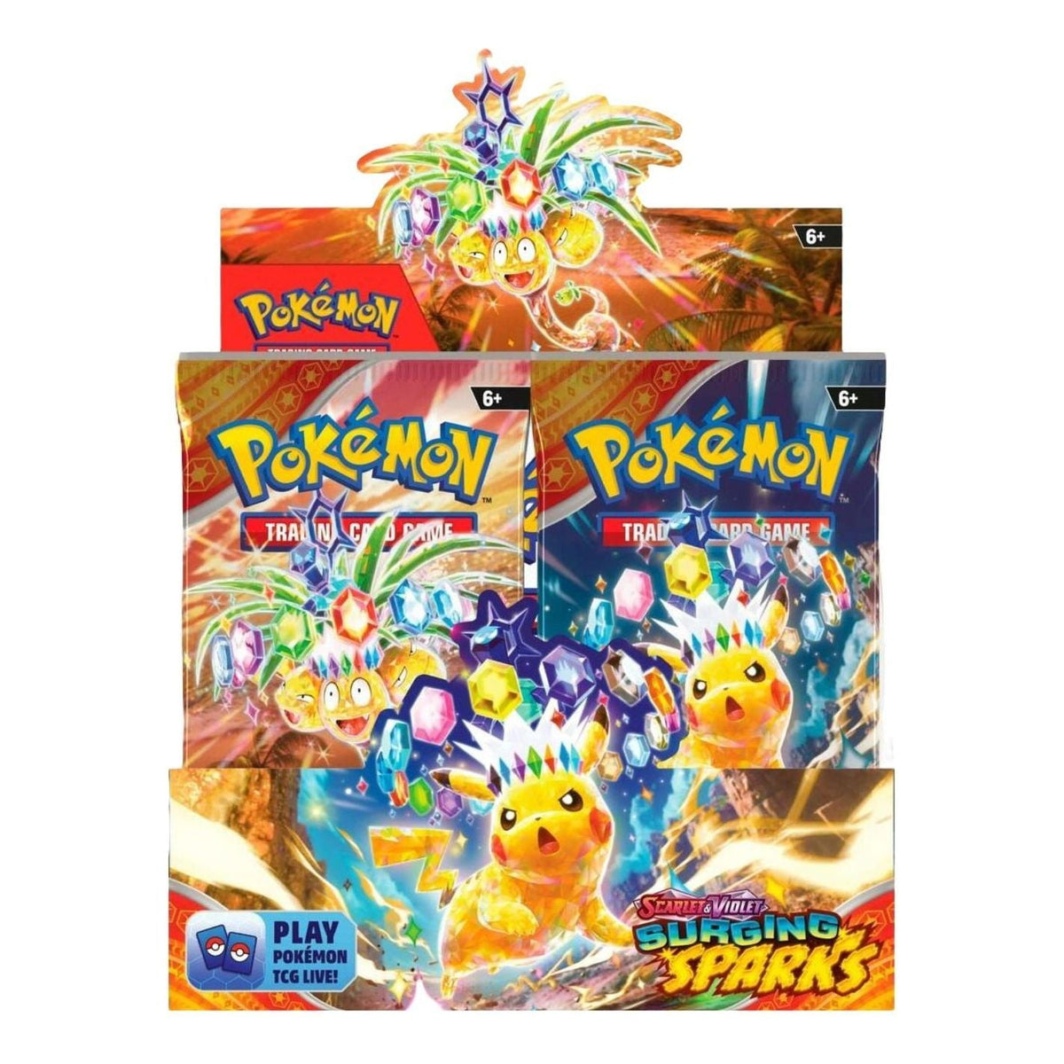 Pokemon Card Eng. 2024 Pokemon SV: Surging Sparks Booster Box 191-42312