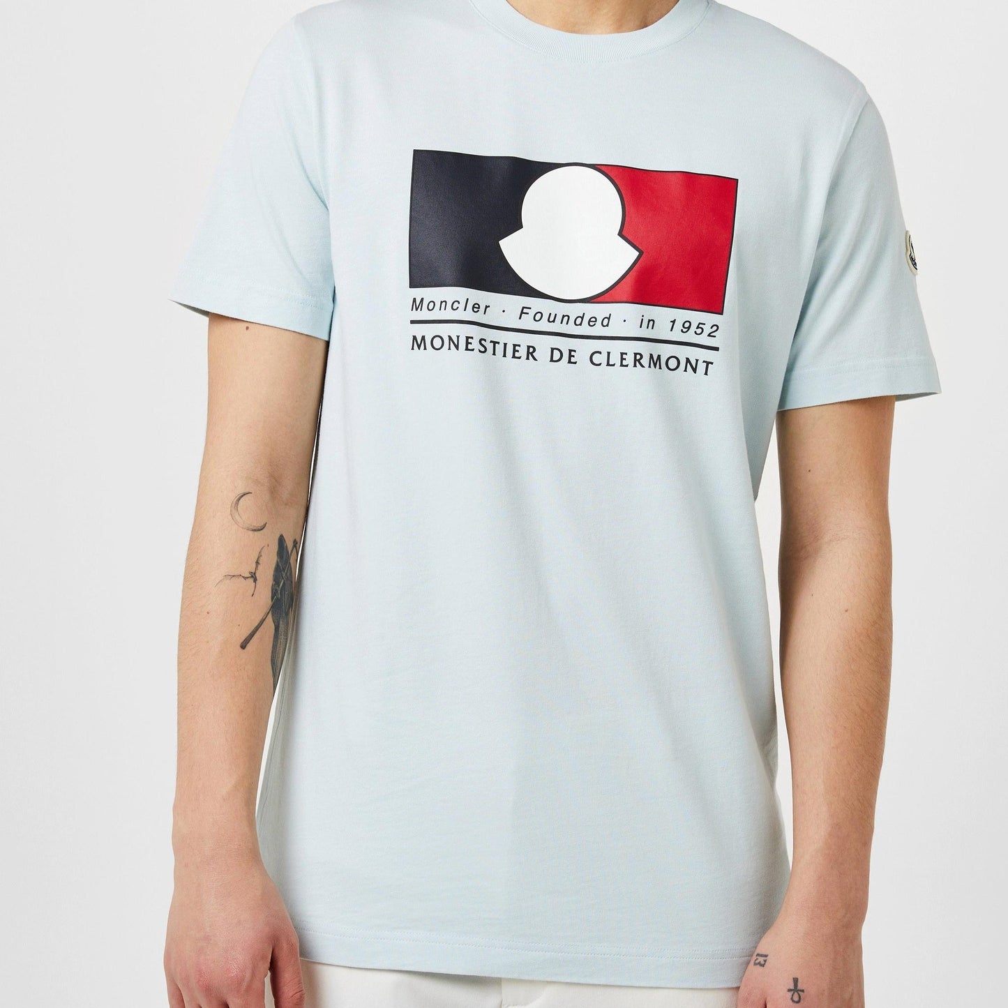 Moncler Tricolour Logo T-Shirt