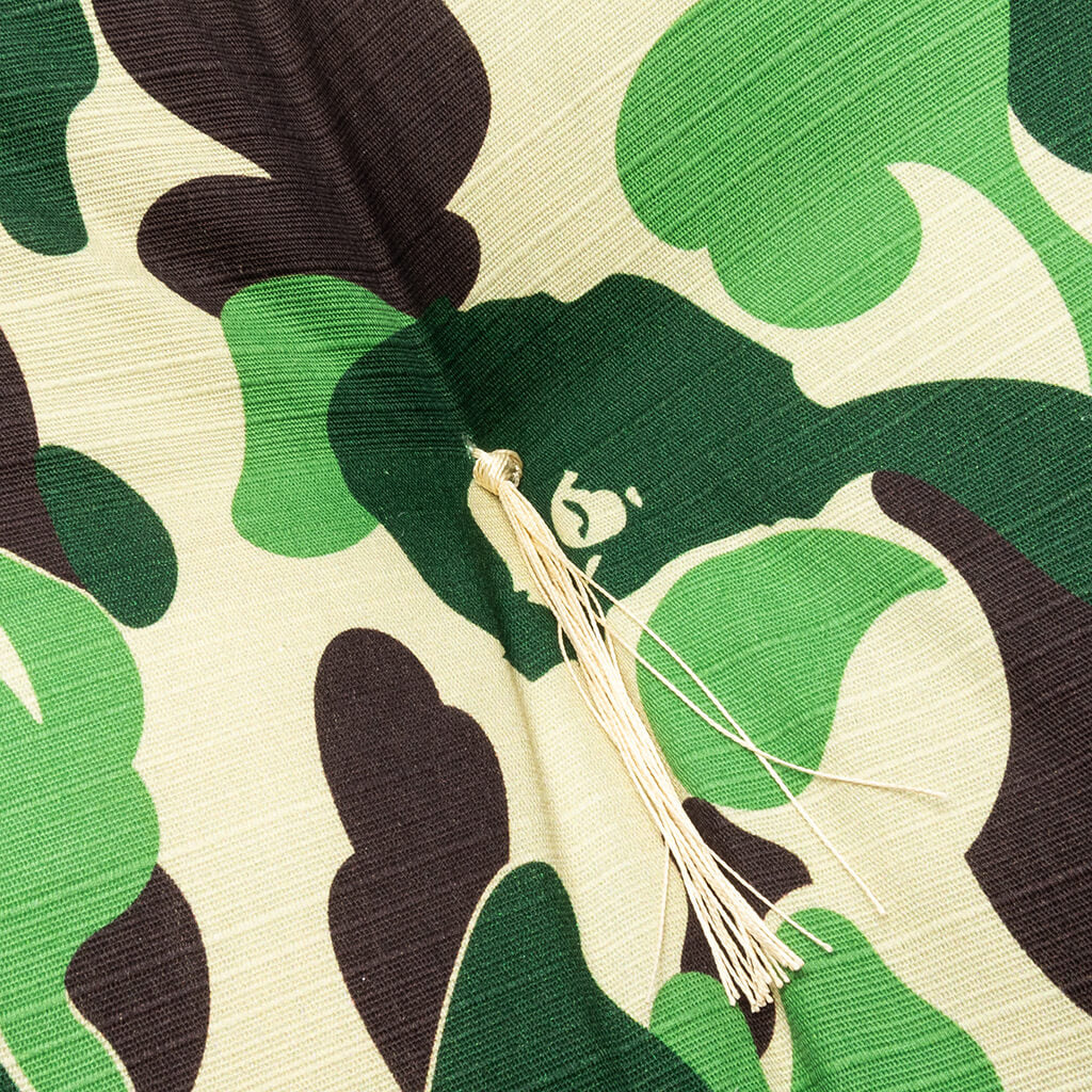 Abc Camo Japanese Cushion - Green