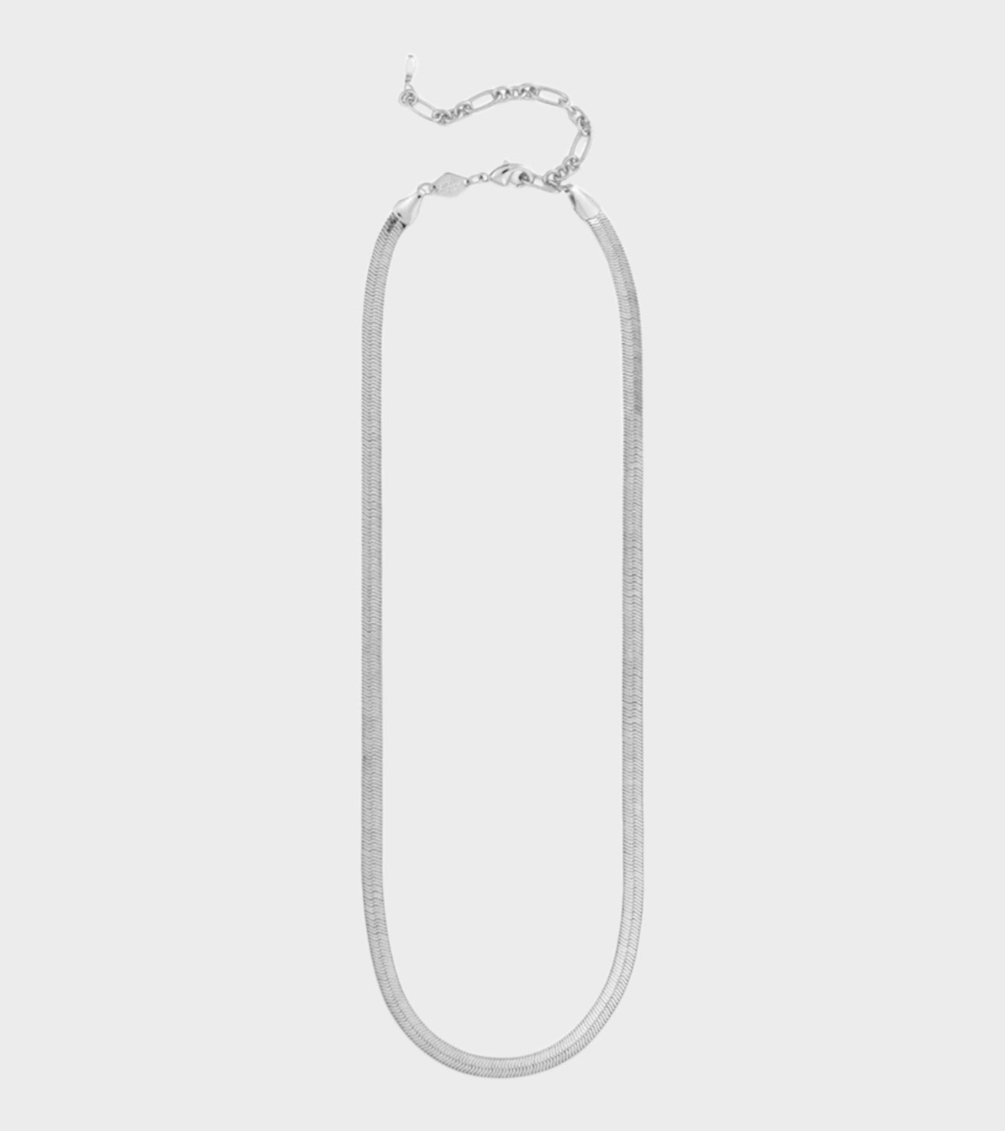Snake Charmer Necklace Silver