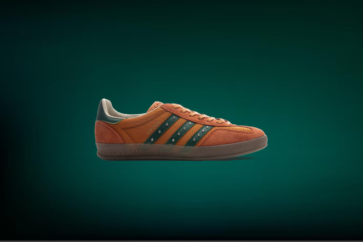 adidas Originals x Hardies Gazelle - Rust Orange/Collegiate Green/Gum