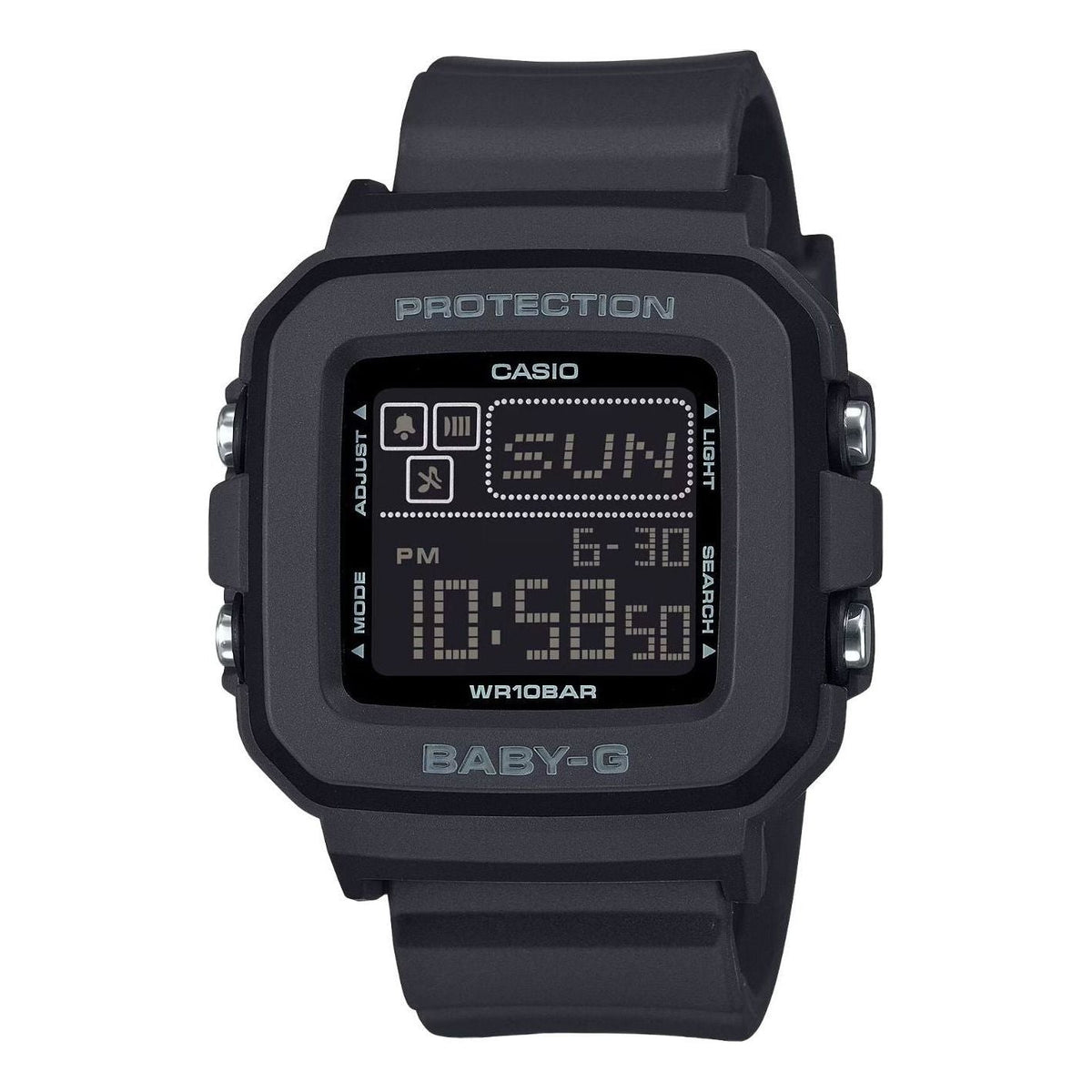 CASIO Baby-G BGD-10 Series 'Black' BGD-10-1