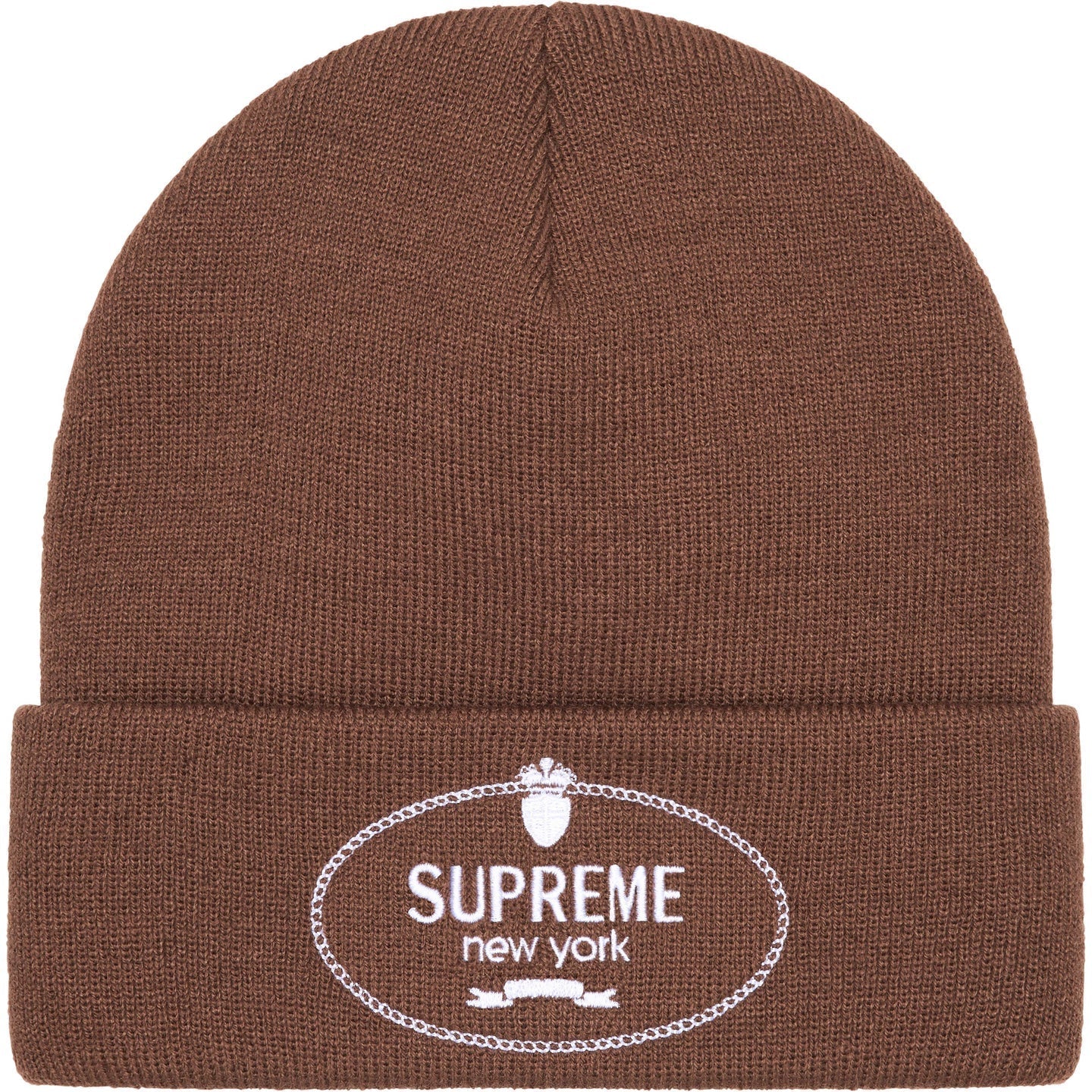 Supreme Embroidered Crest Beanie