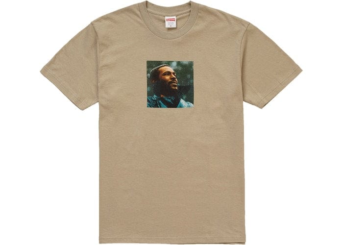 SUPREME MARVIN GAY TEE CLAY
