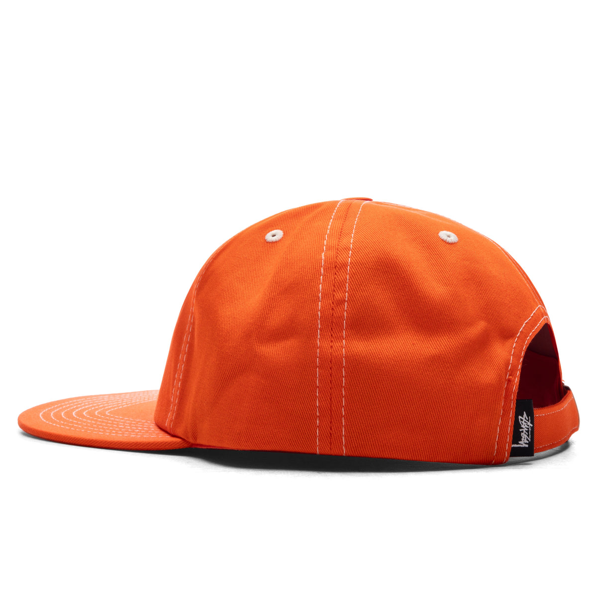 Mid International Crown Strapback Cap - Coral