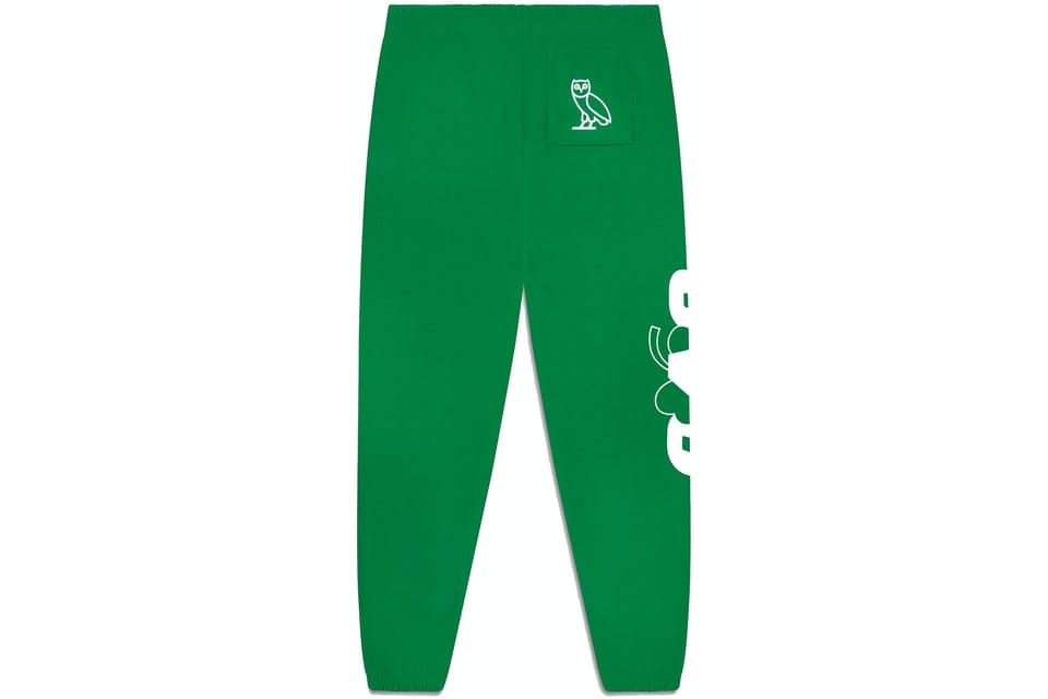 OVO X NBA BOSTON CELTICS SWEATPANTS GREEN