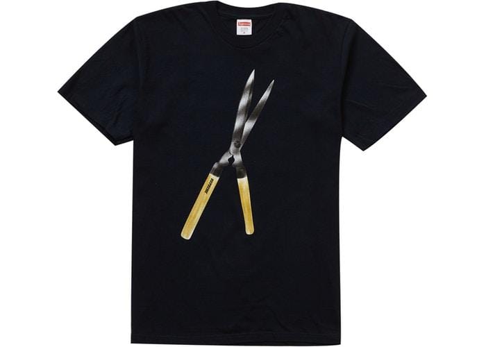 SUPREME SHEARS TEE NAVY