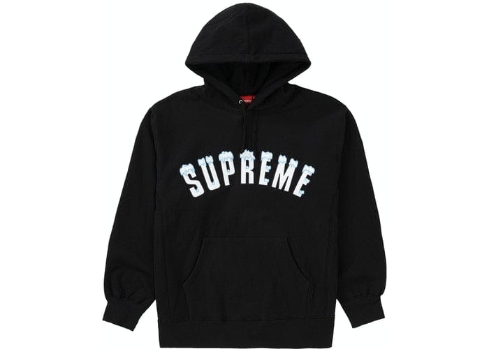 SUPREME ICY ARC HOODIE BLACK