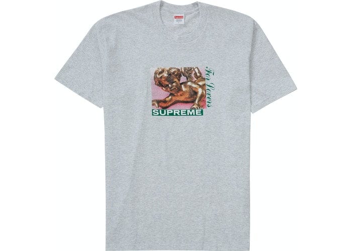 SUPREME LOVERS TEE GREY