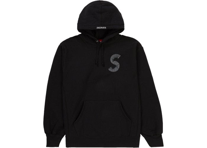 SUPREME S LOGO HOODED SWEATSHIRT BLACK FW20