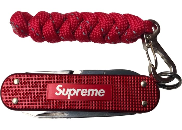 SUPREME VICTORINOX CLASSIC ALOX KNIFE RED