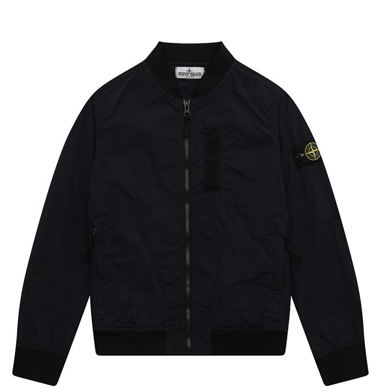 Stone Island Junior Nylon Bomber Jacket