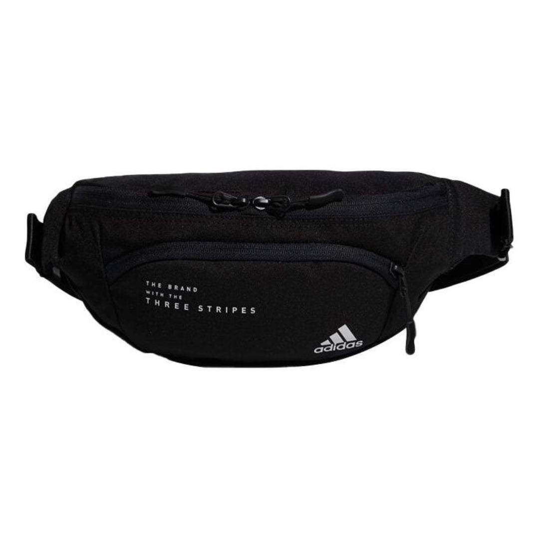 adidas Future Icons Waist Bag 'Black White' GL8606