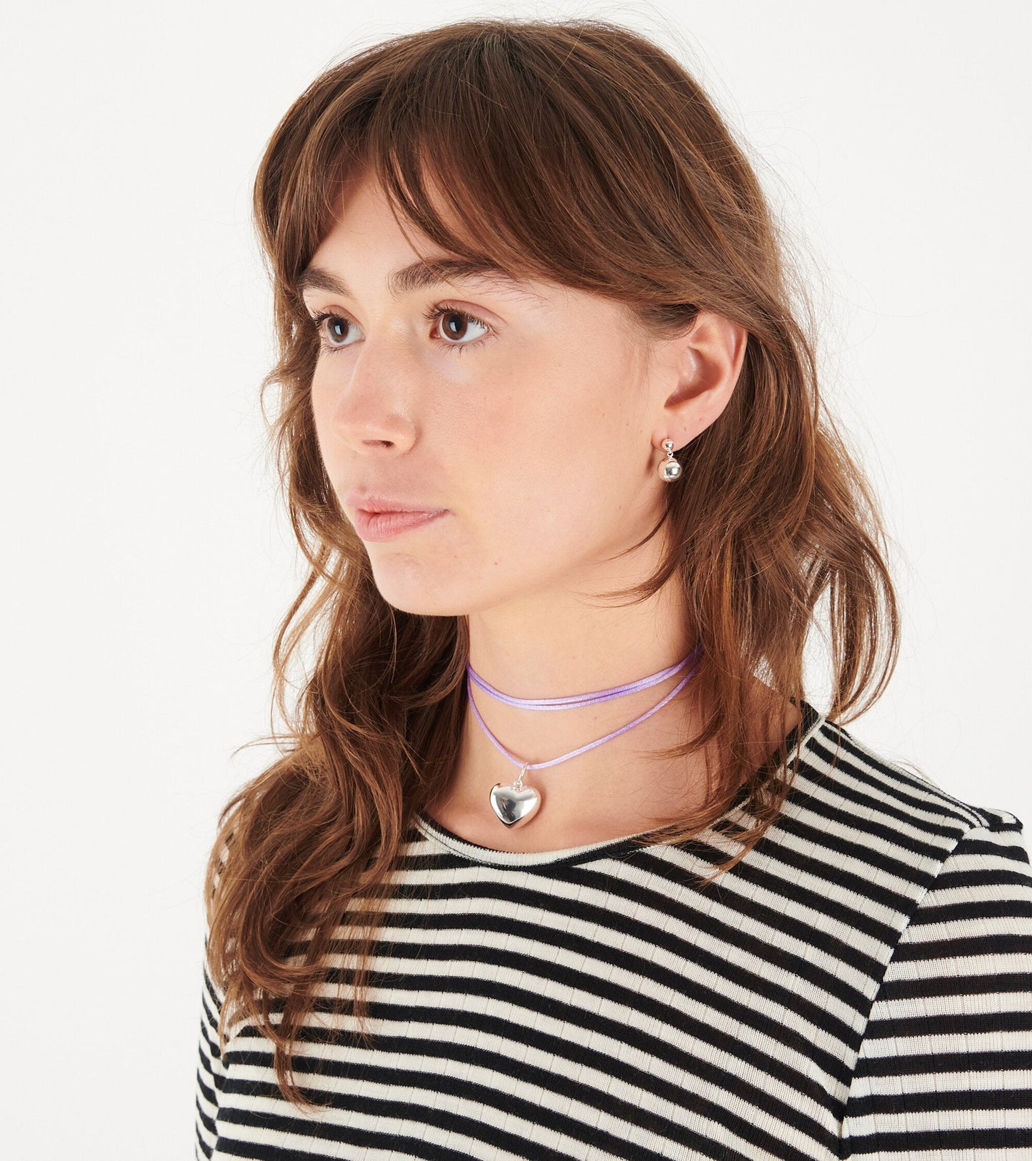 Drop of Silver Earring Silver