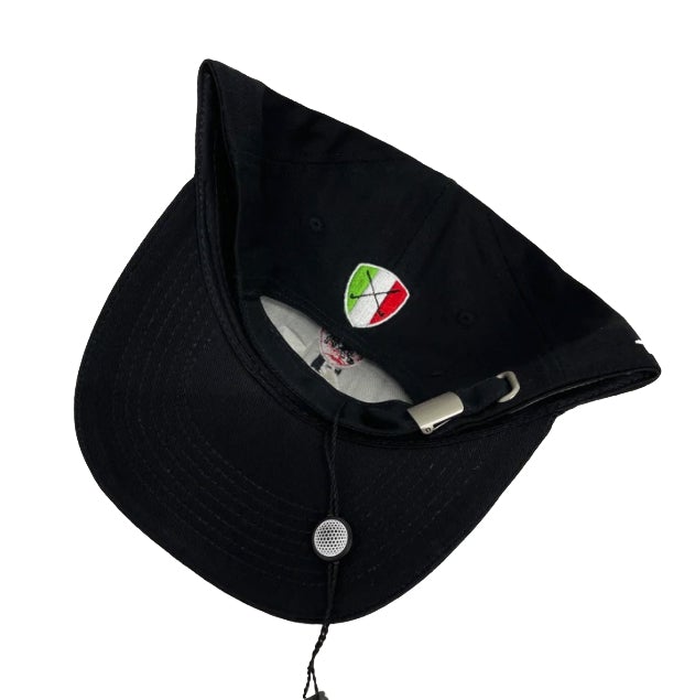 Lamborghini Black Embroidered Golf Cap