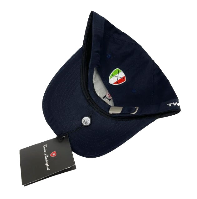 Lamborghini Navy Embroidered Golf Cap