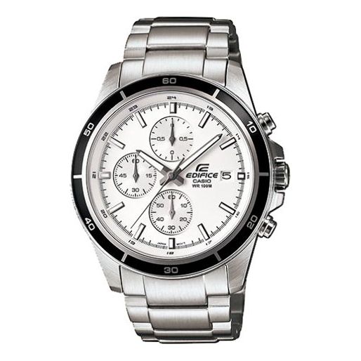 Men's CASIO EDIFICE Classic Watch Mens Silver Analog EFR-526D-7AV