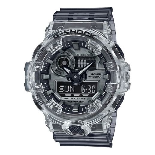 CASIO G-Shock Analog-Digital Translucent Grey' GA700SK-1ACR