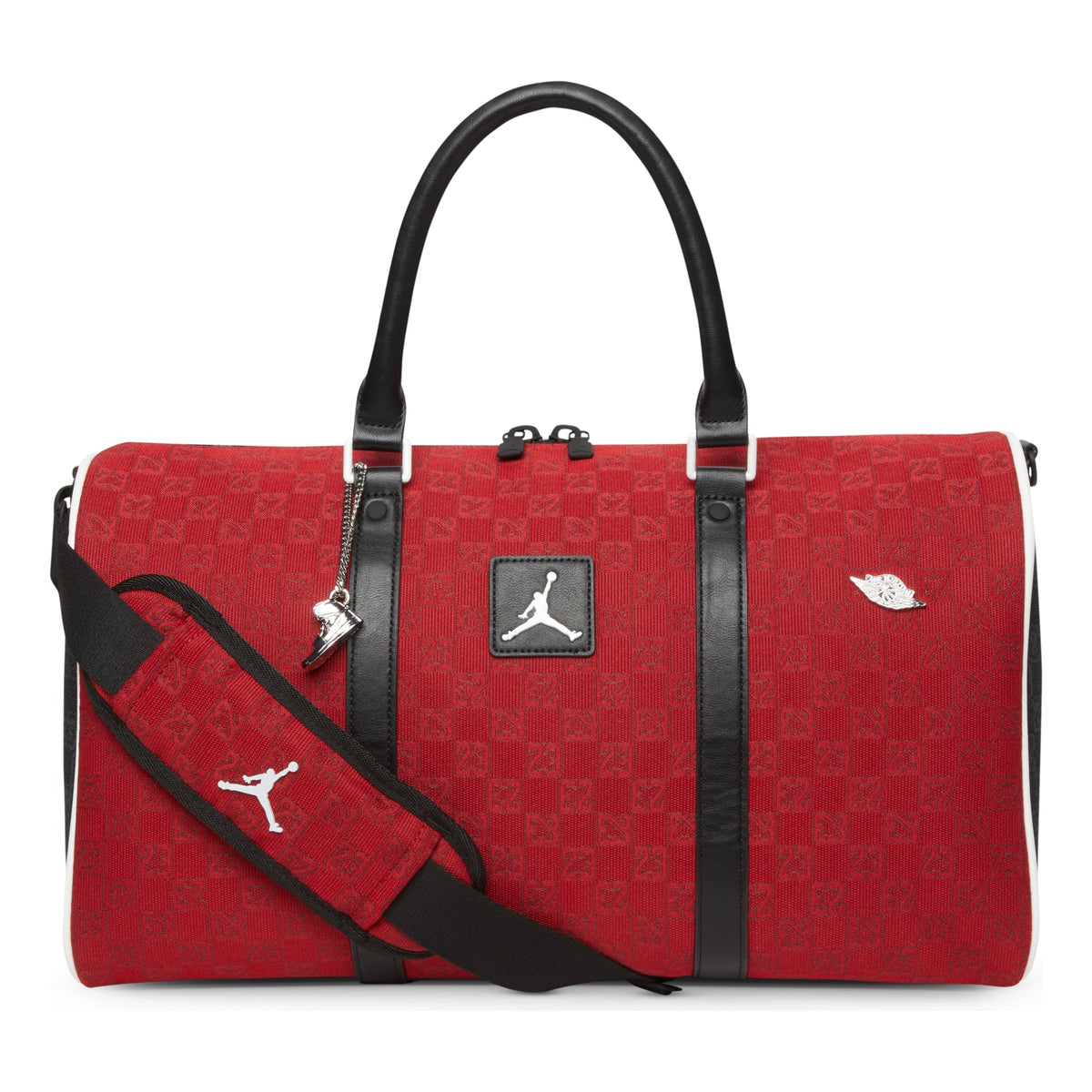 Air Jordan Monogram Duffle Bag 25L 'Varsity Red' FJ6787-636