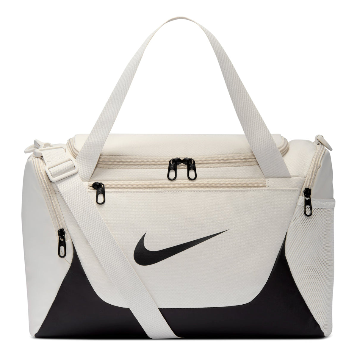 Nike Brasilia 24L Training Canvas Bag 'Light Bone Black' IB4398-072