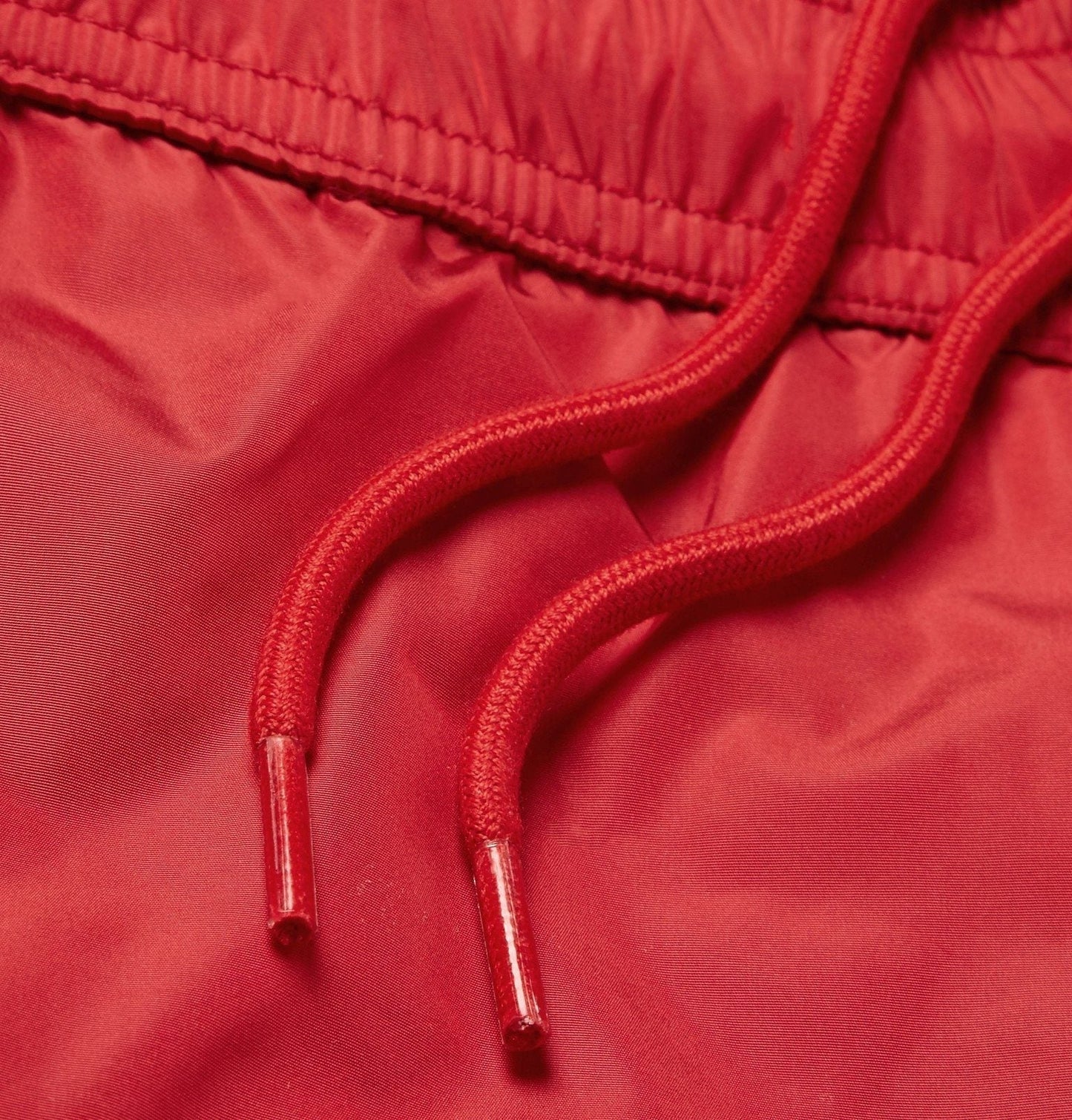 Moncler Red Tape Logo Swimshorts