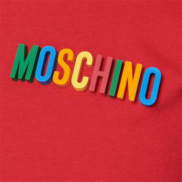 Moschino Red Logo T-Shirt