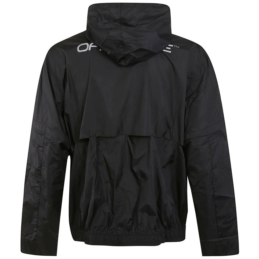 Off-White Black Shell Logo Jacket