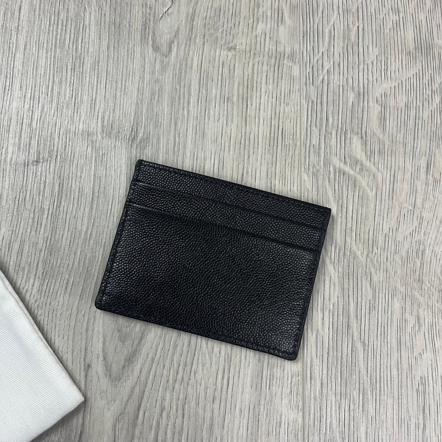 Palm Angels Leather Cardholder - Black