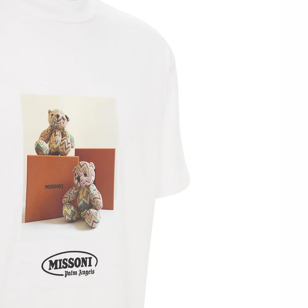 Palm Angels x Missoni Bear T-Shirt