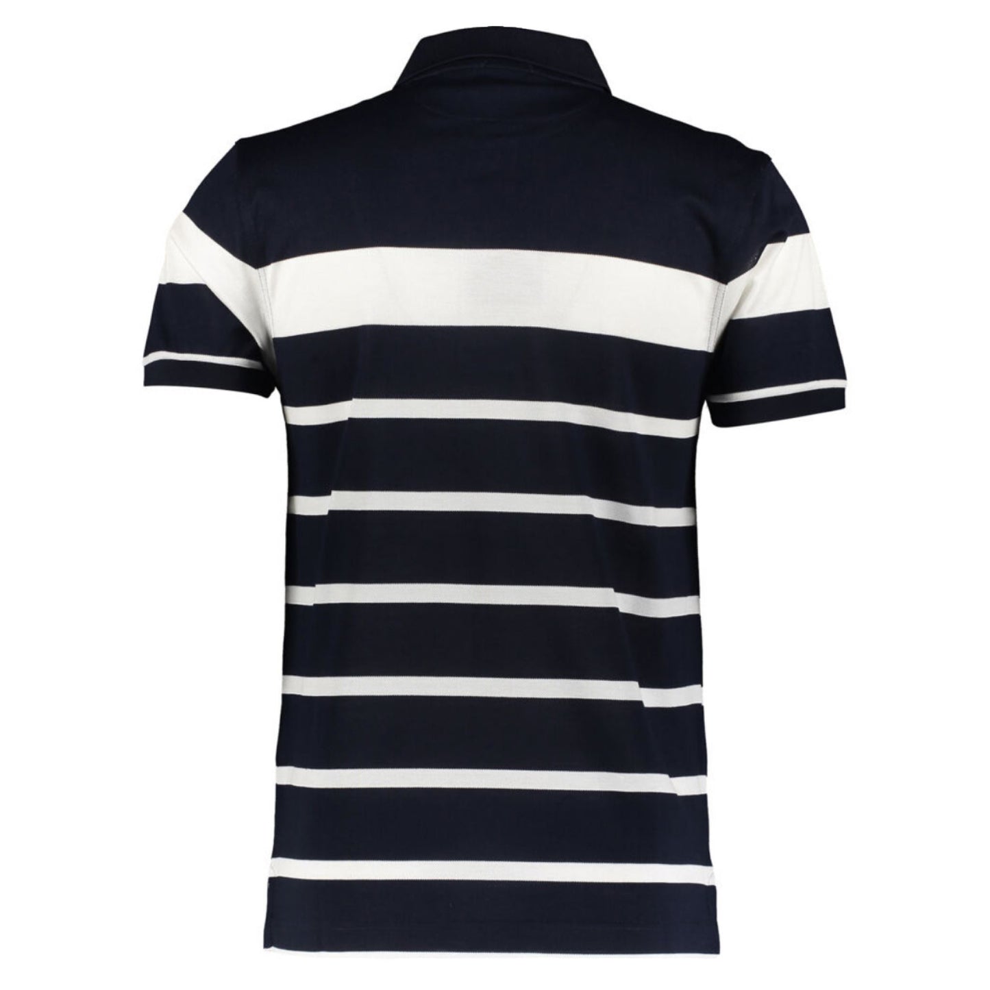 Paul & Shark Navy & White Striped Polo