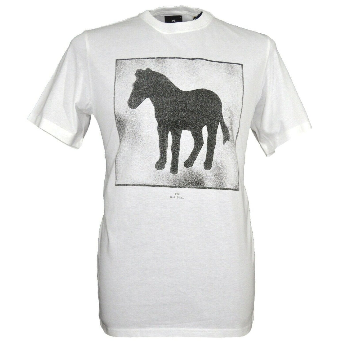 Paul Smith White Zebra Logo T-Shirt