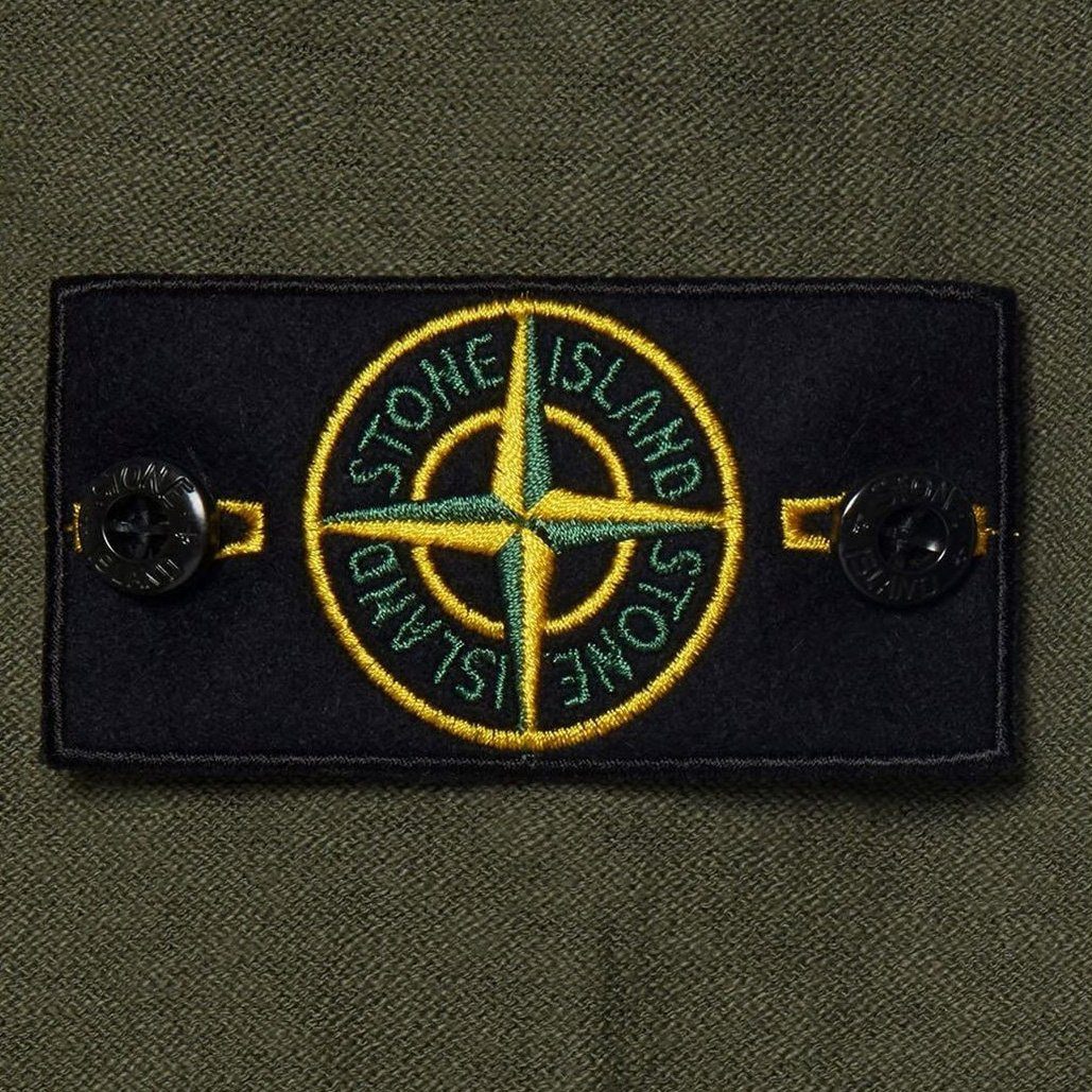 Stone Island Melanged Knitted Sweatshirt