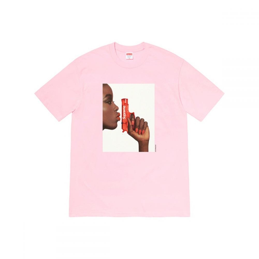 SUPREME WATER GUN TEE PINK