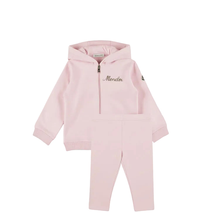 Infants Moncler Pink Tracksuit