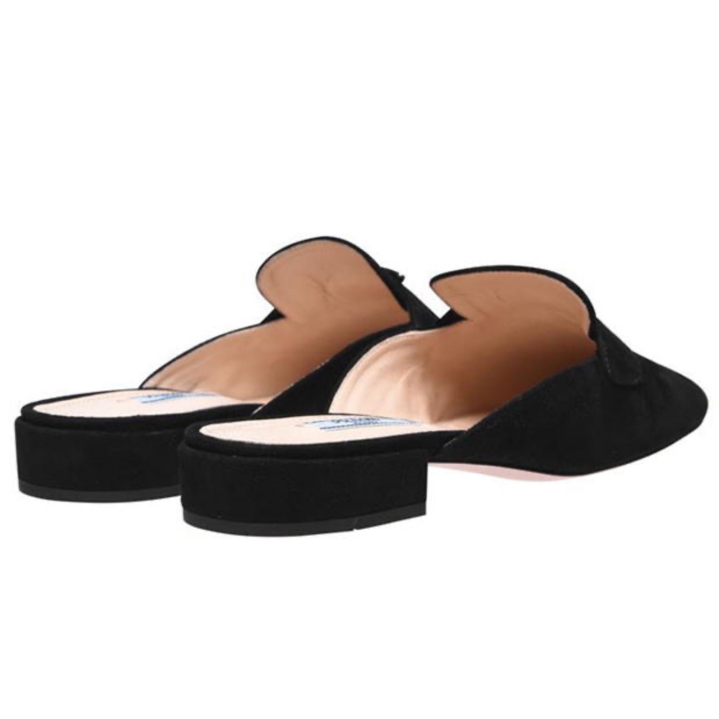 Womens Prada Black Tri Loafer
