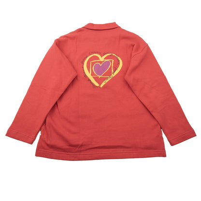 Young Versace Kids Quarter Zip Sweater Red