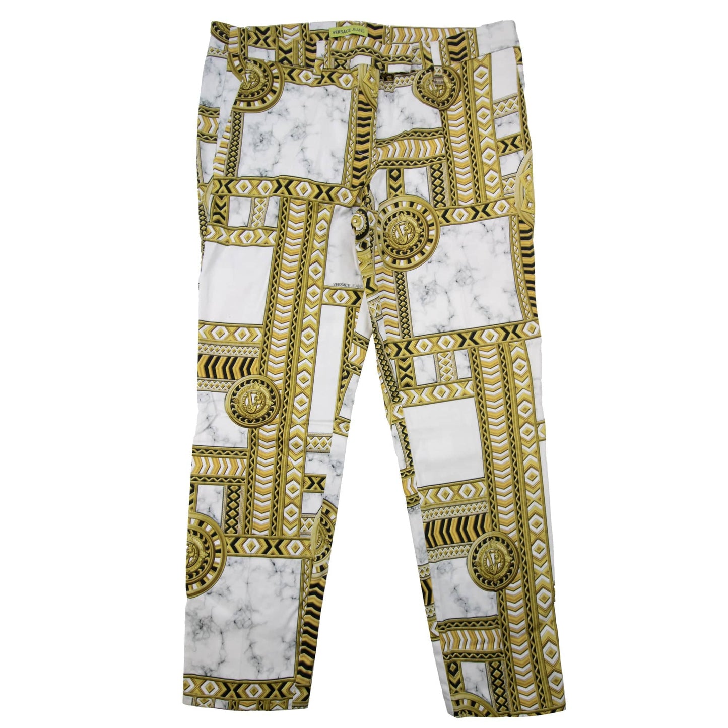 Versace Women's Baroque Print Trousers 44"