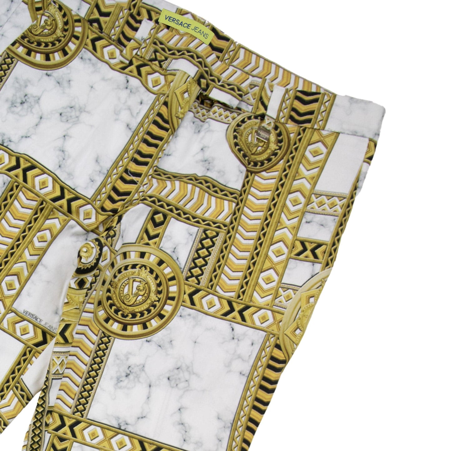 Versace Women's Baroque Print Trousers 44"