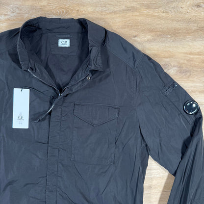C.P. Company Chrome-R Lens Overshirt in Black