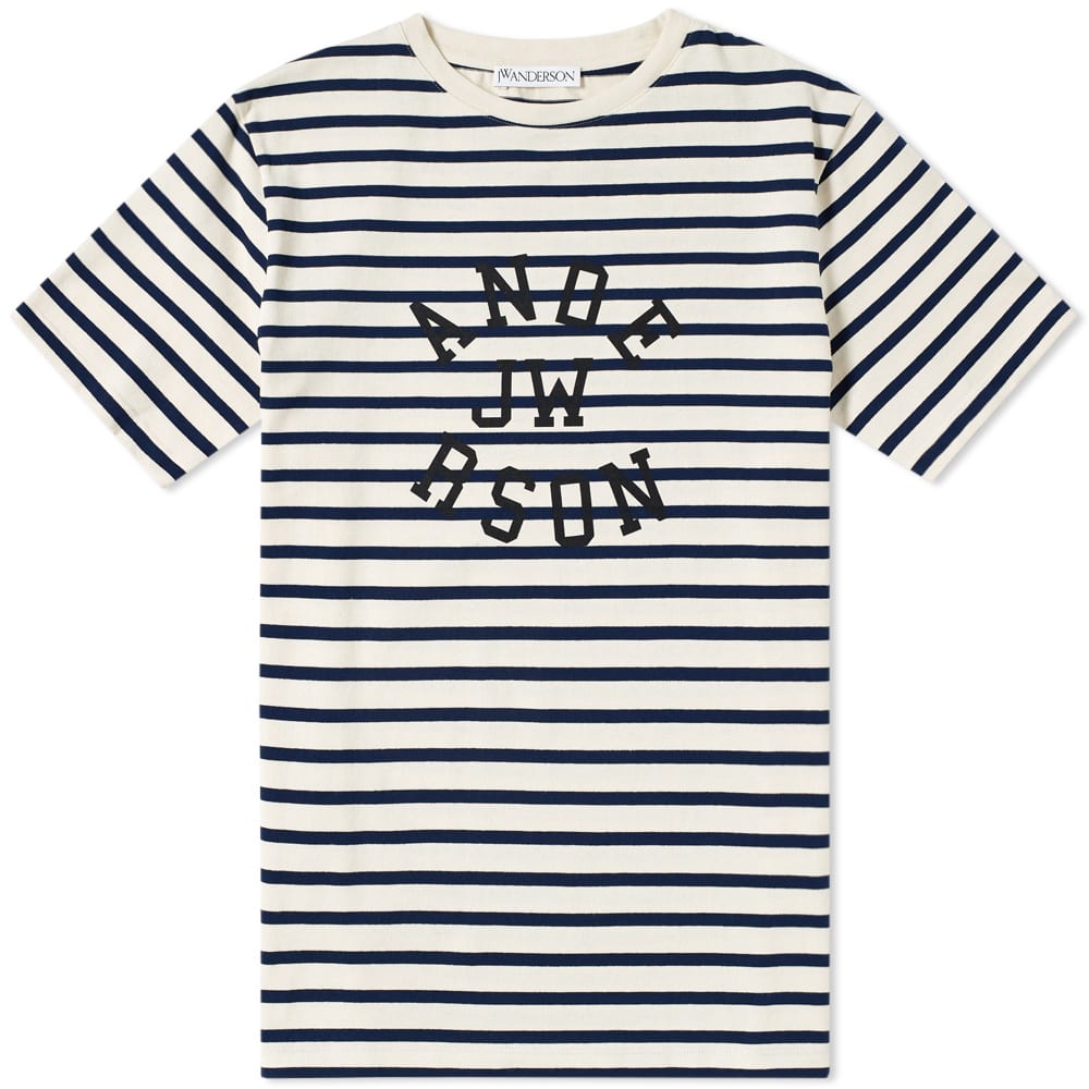 JW Anderson Stripe Logo T-Shirt