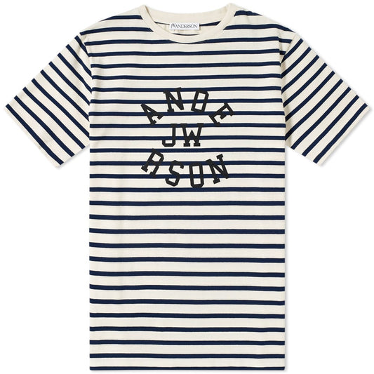 JW Anderson Stripe Logo T-Shirt
