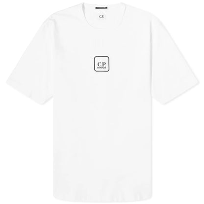 CP Company White Back Logo T-Shirt